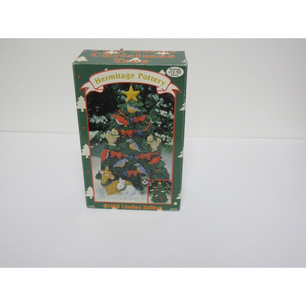 1995 Hermitage Pottery Limited Edition Christmas Tree